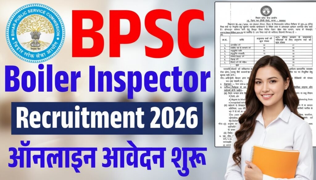 BPSC Boiler Inspector Recruitment 2026