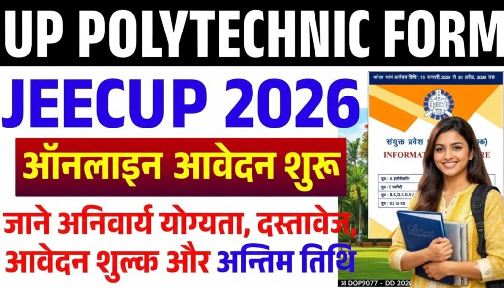UP Polytechnic JEECUP Online Form 2026