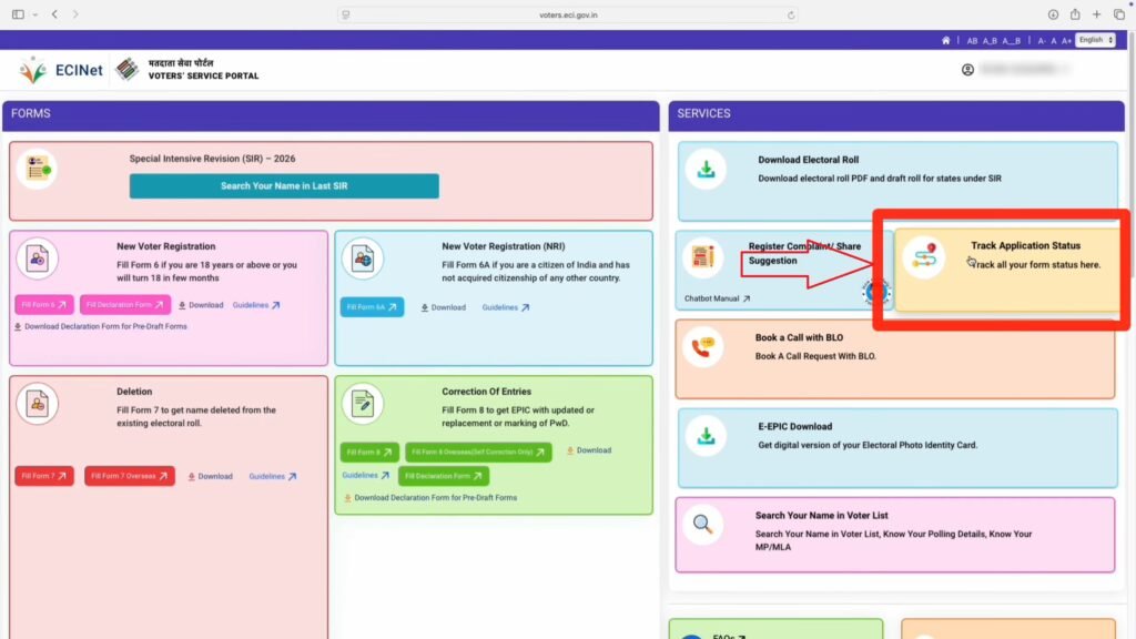 Voter ID card kaise banaye 2026 