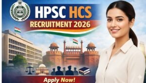 HPSC HCS Bharti 2026