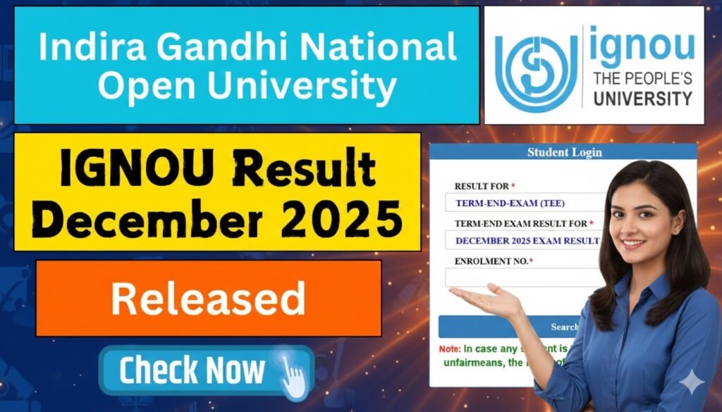 IGNOU TEE RESULT DEC 2025