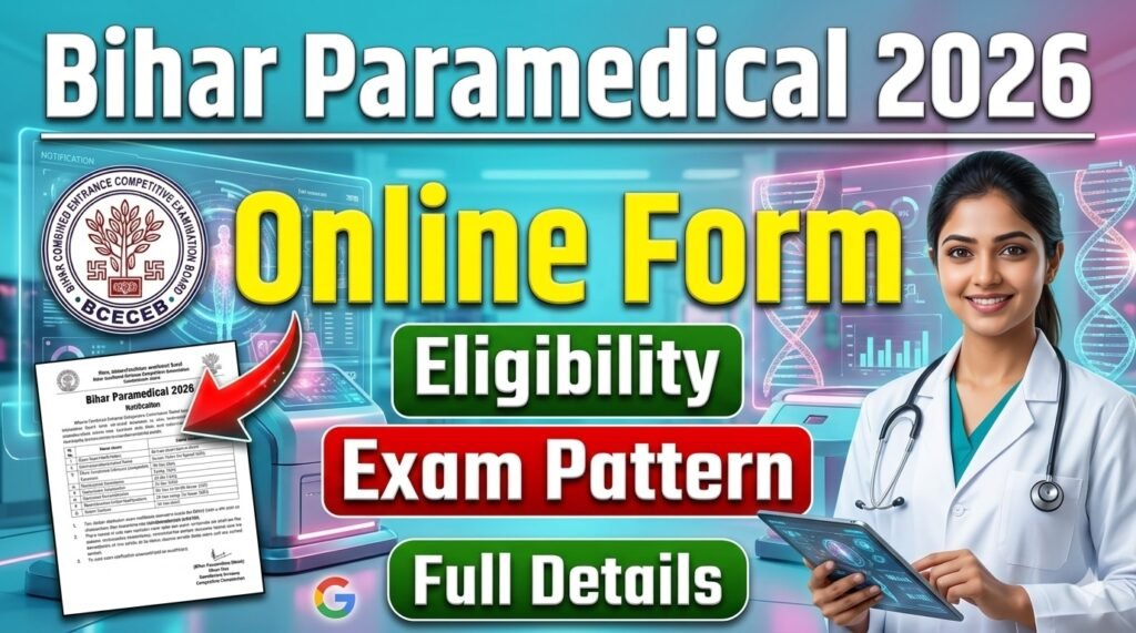 Bihar Paramedical Entrance Exam 2026