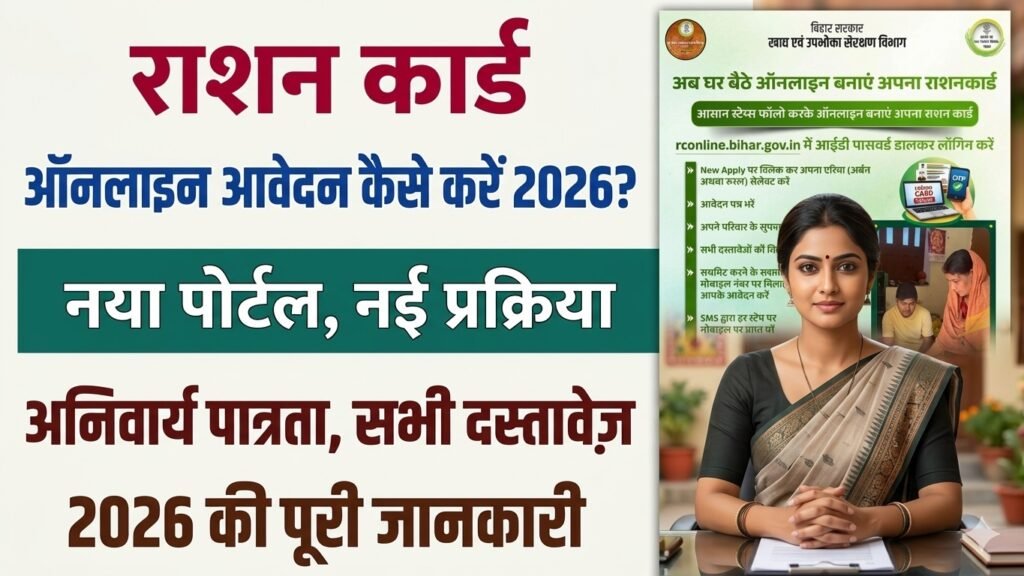 Bihar Ration Card Online Apply 2026 Apply Kaise Kare