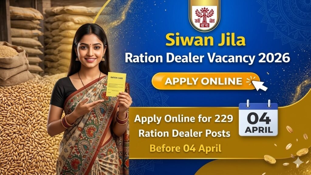 Bihar Ration Dealer Vacancy 2026