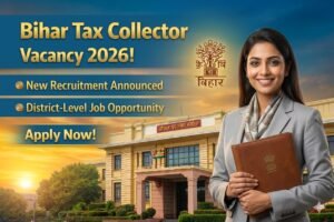 Bihar Tax Collector Vacancy 2026