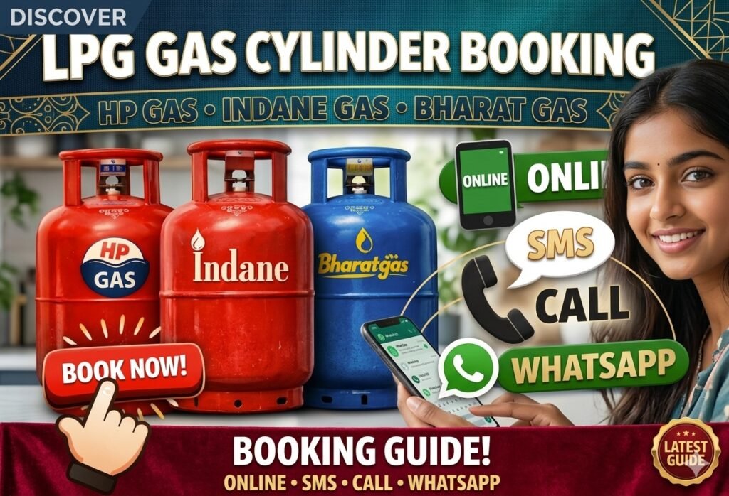 LPG Gas Cylinder Booking 2026