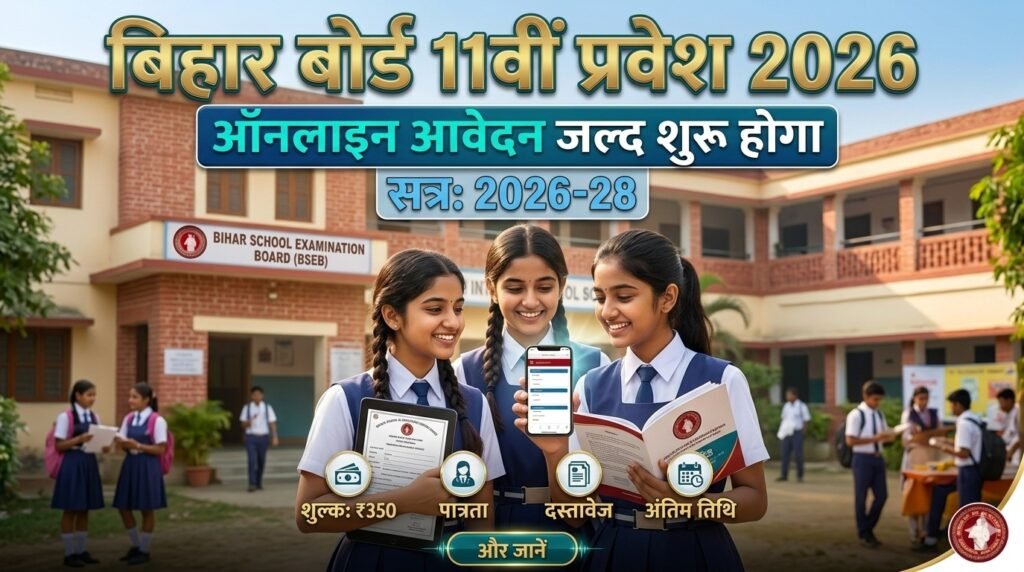 Bihar Board Inter Admission 2026-28